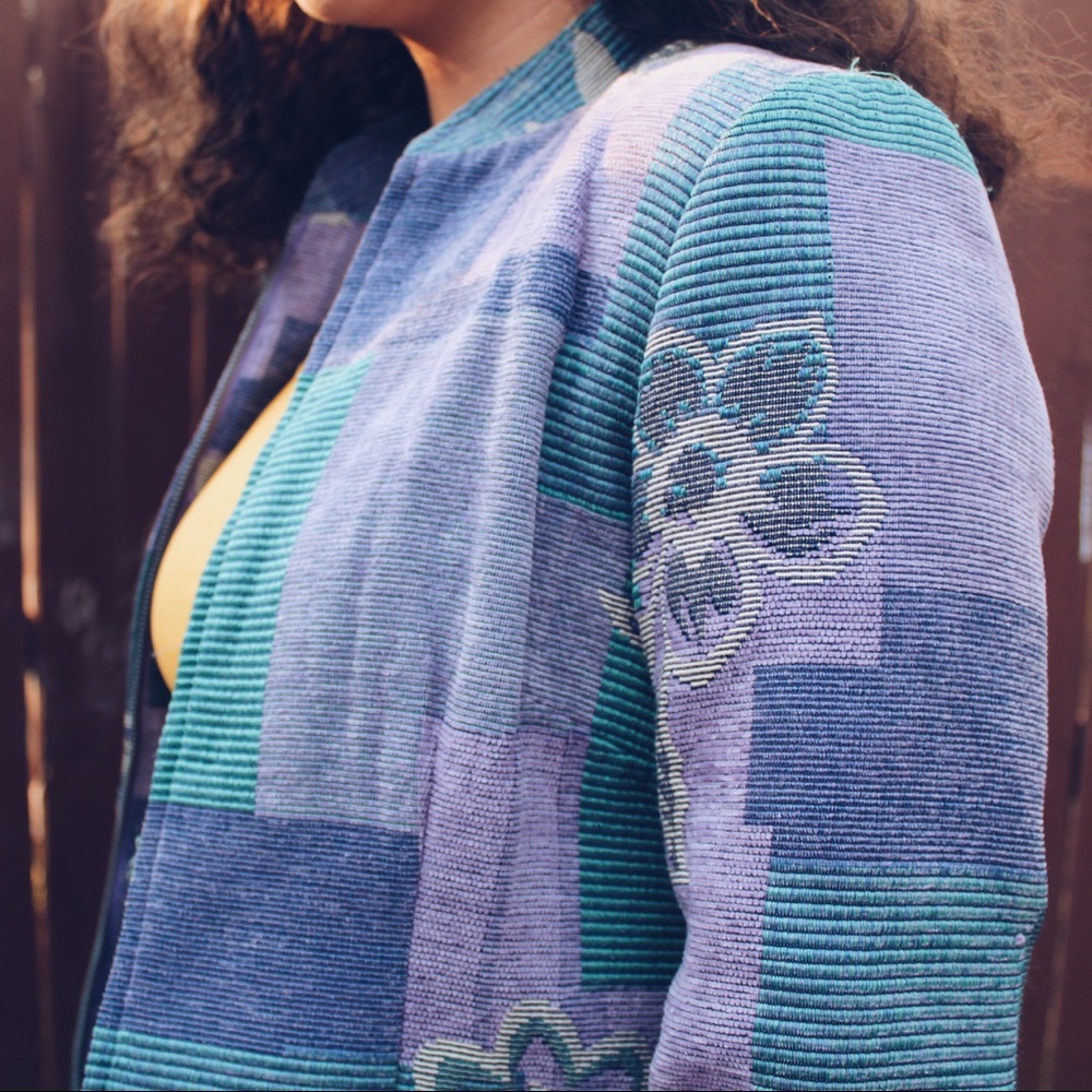 Alfred Dunner Vintage Patchwork Jacket - image 2